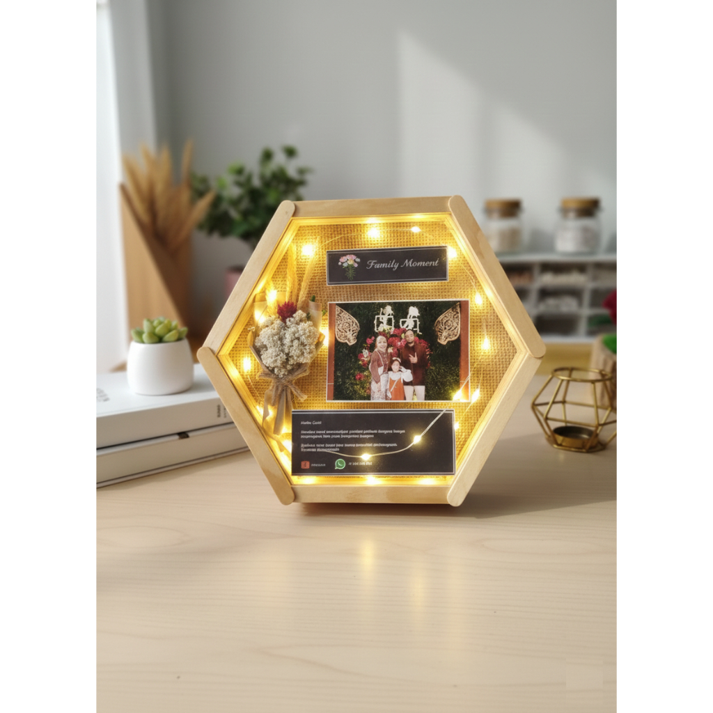 Bingkai Foto Bunga Mini | Harga Murah  Cocok Untuk Kado Ultah / Ucapan Wisuda / Kado Anniversary