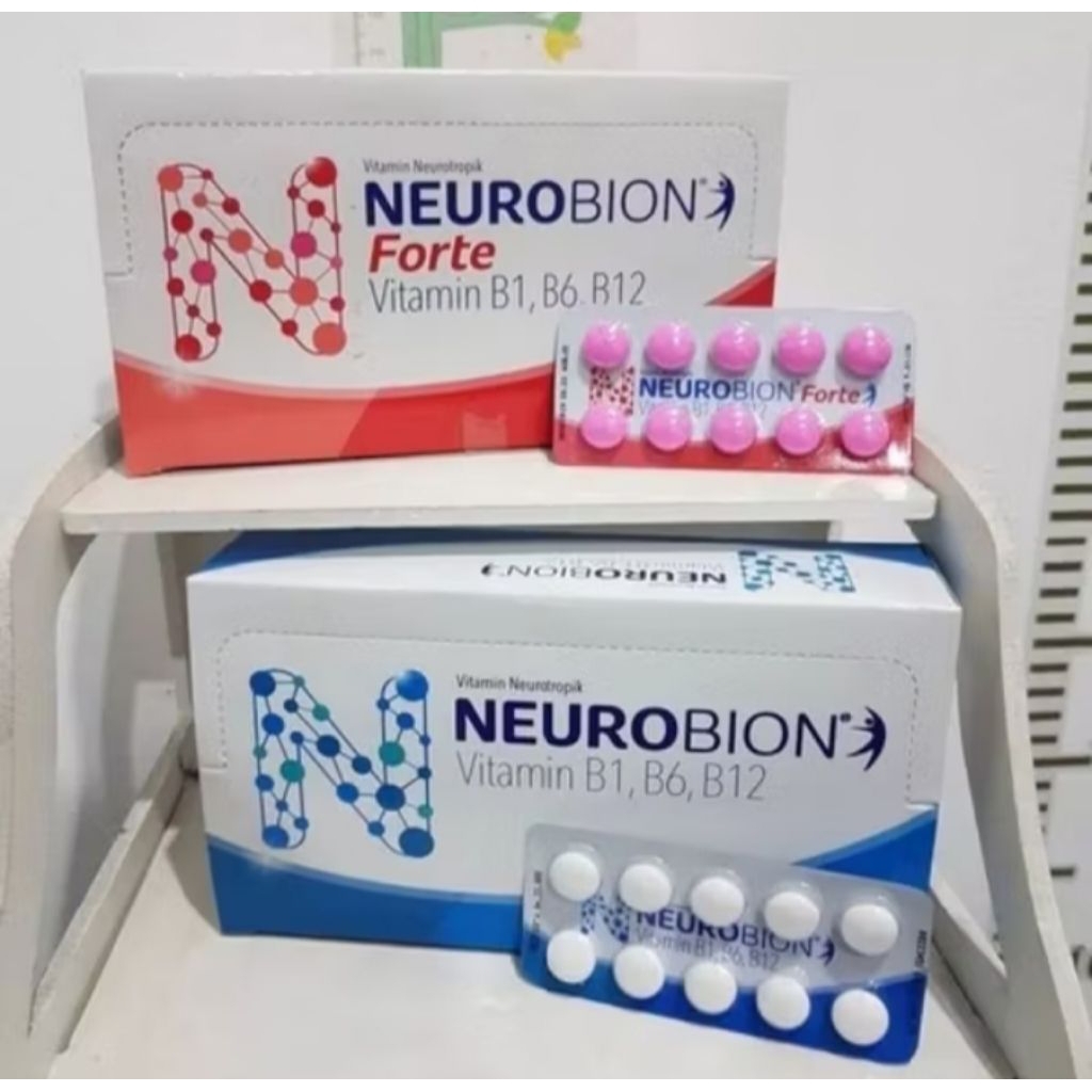 Neurobion/Neurobion Forte Vitamin B1, B6, B12 untuk Kesemutan dan Kebas