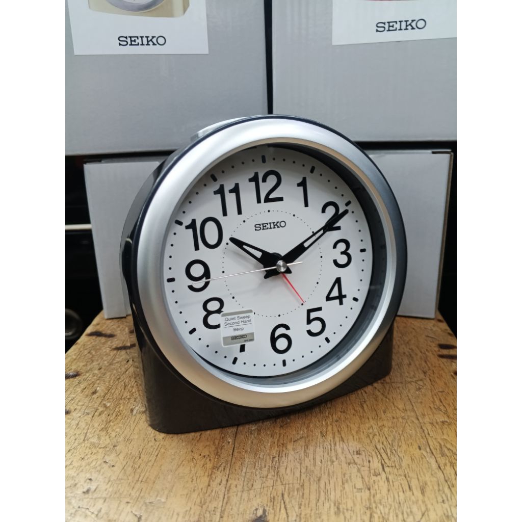 Seiko QHE211#QHE211#QHE211K#Seiko QHE211K#Jam weker Seiko QHE211#Alarm desk Clock Seiko QHE211K#Jam 