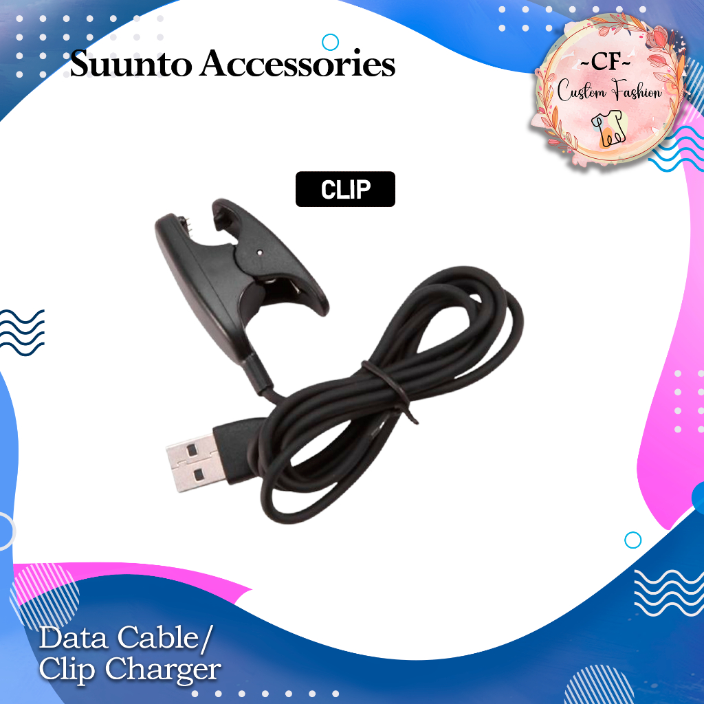 Kabel Data Kabel Charger Charging Cable Type CLIP Suunto Spartan Sport Trainer Spartan Trainer