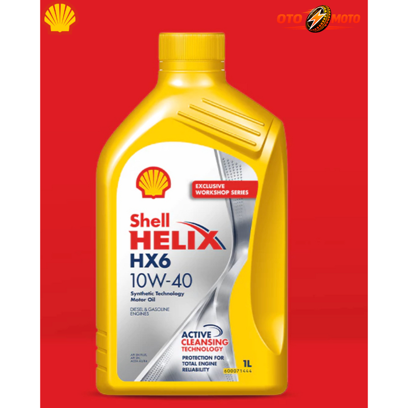 Oli Mobil SHELL HELIX HX6 10W40 1 LITER