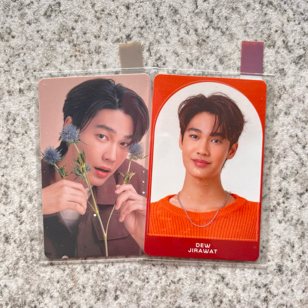 [Get All] Official Photcard Dew Jirawat Blooming Super Color GMMTV 2022 2024 DewTee