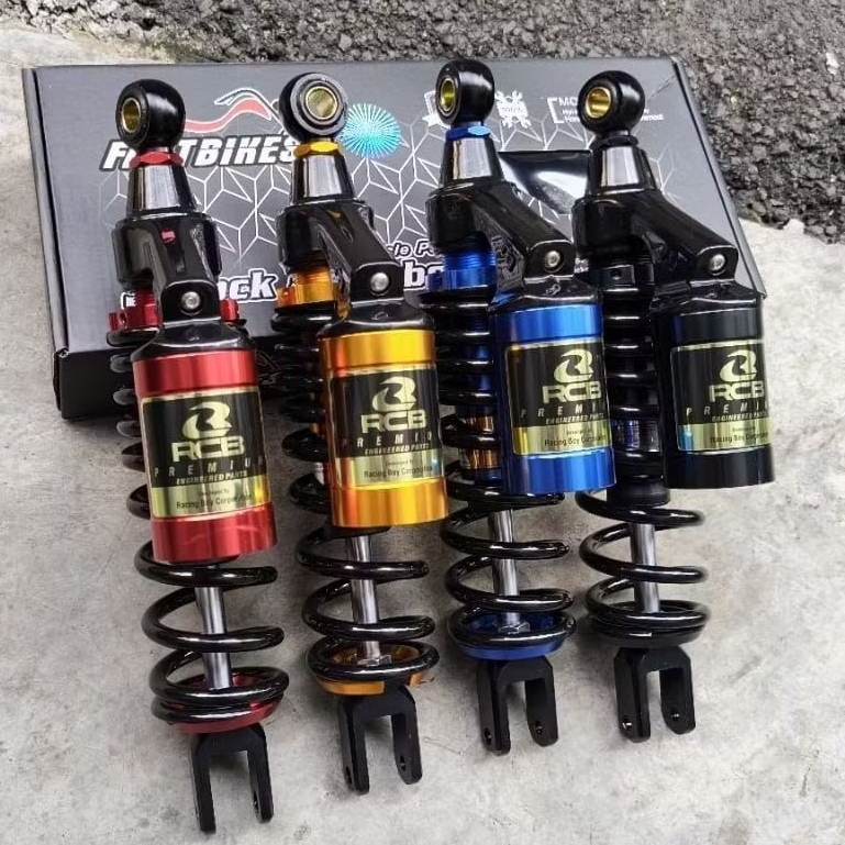 shockbrek Shock tabung atas copy glpus stiker rcb