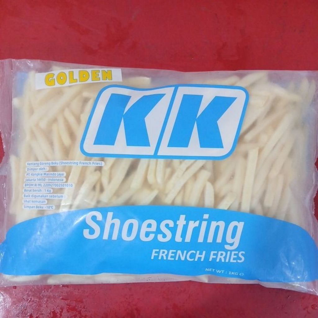 KK shoestring 1kg/kentang goreng beku