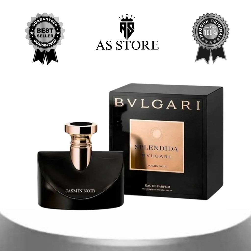 Parfum Wanita Bvlgari Splendida Jasmin Noir 100ML Ori Eropa Original EDP