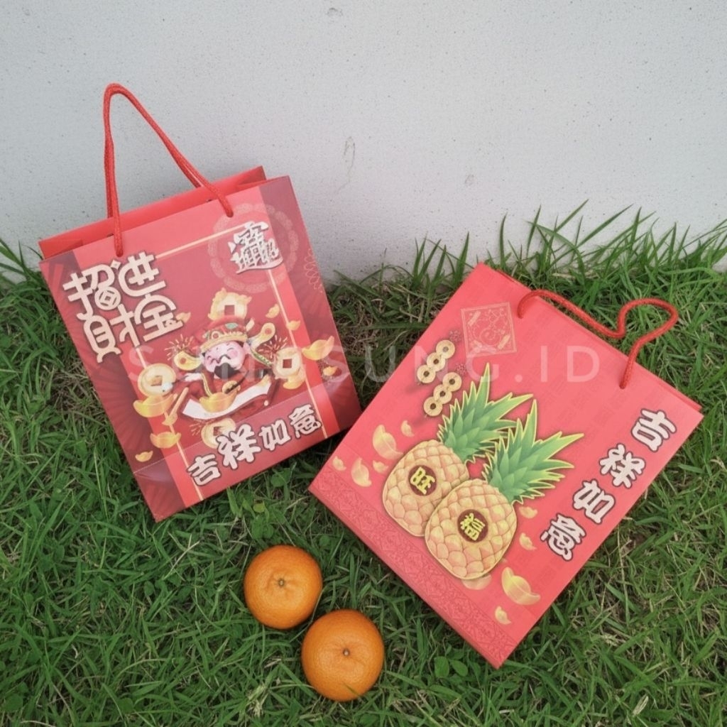 Paper Bag Imlek 2026 / Tas Hampers Imlek / Goodie Bag Imlek (1164)