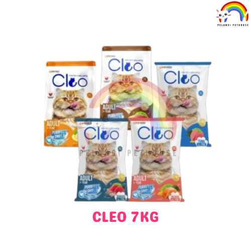 Makanan kucing CLEO 7Kg / CLEO Cat Food 7 KG / Makanan Kucing Kering Cleo 7kg