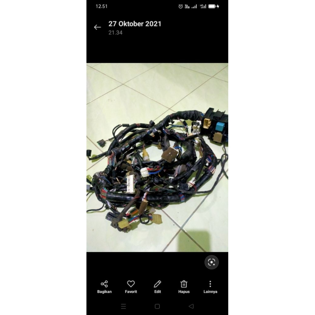kabel dashboard Avanza lama