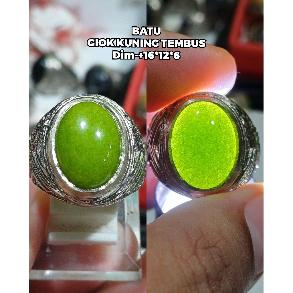 BATU GIOK KUNING ASLI TEMBUS 014