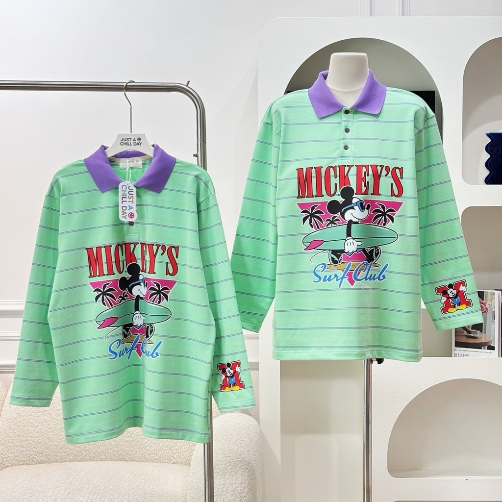 ZOOMCLOSET Import Baju Wanita Oversize Kerah Atasan Kerah Kaos