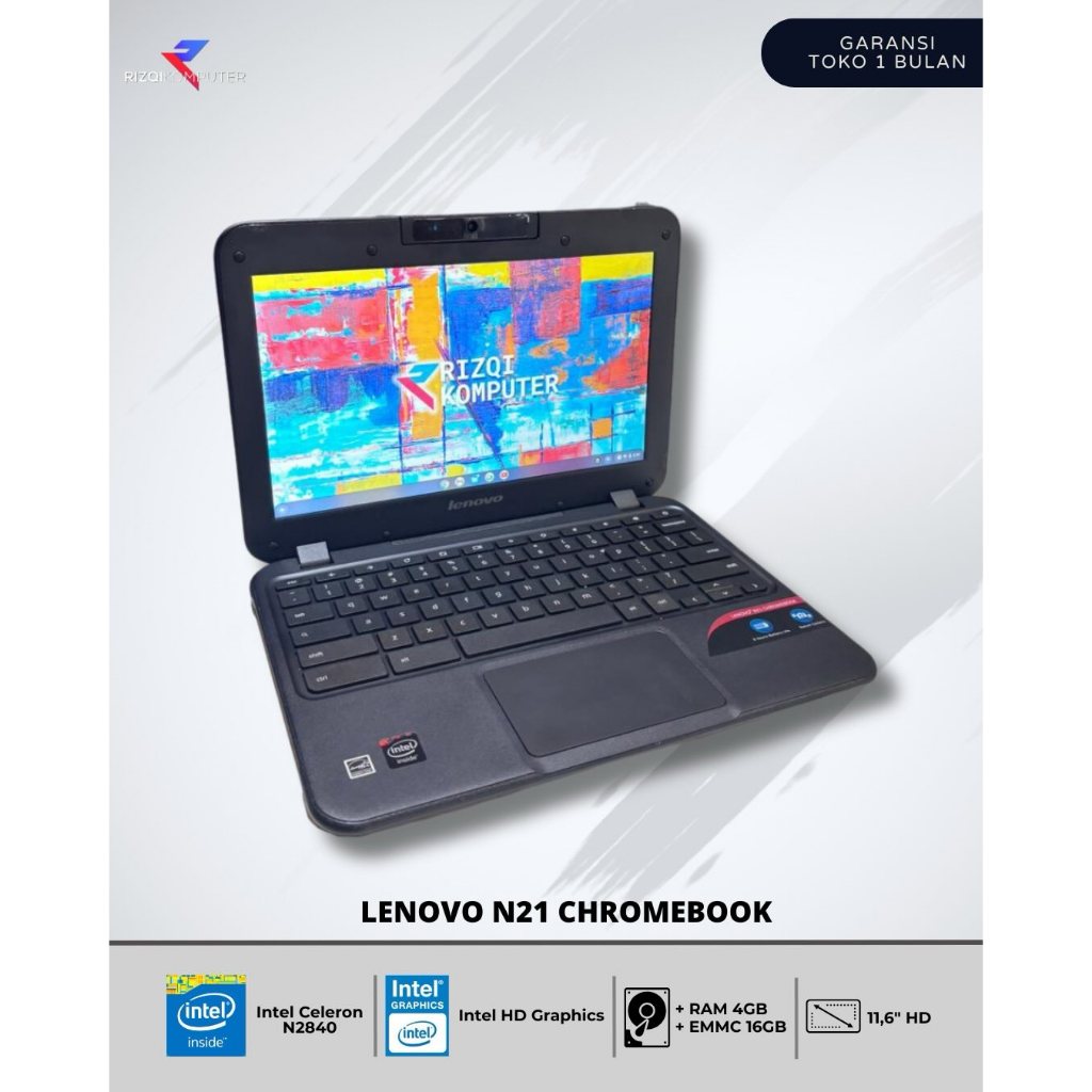 Lenovo N21 Chromebook  Intel Celeron N2840 Ram 4GB EMMC 16GB bangh