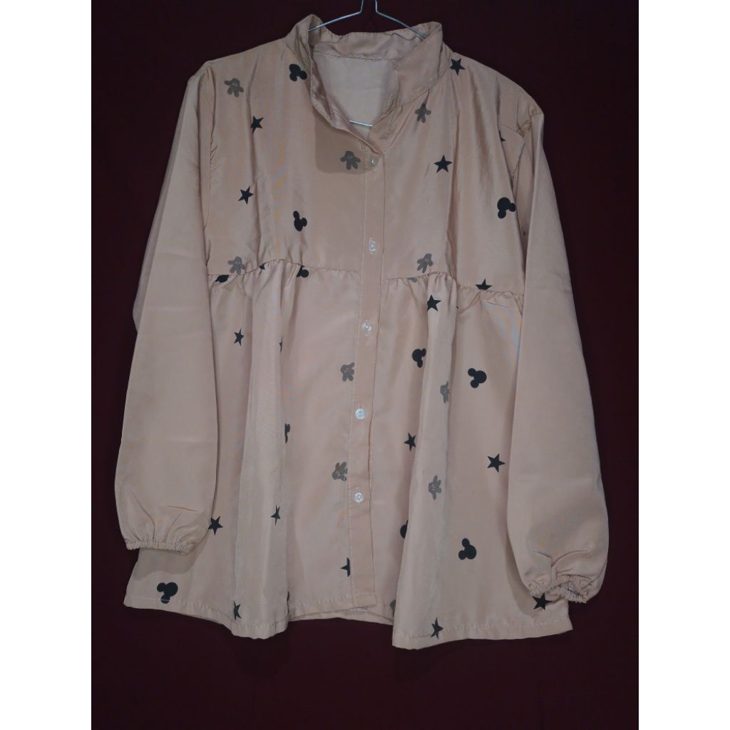 Blouse Coklat (Preloved)