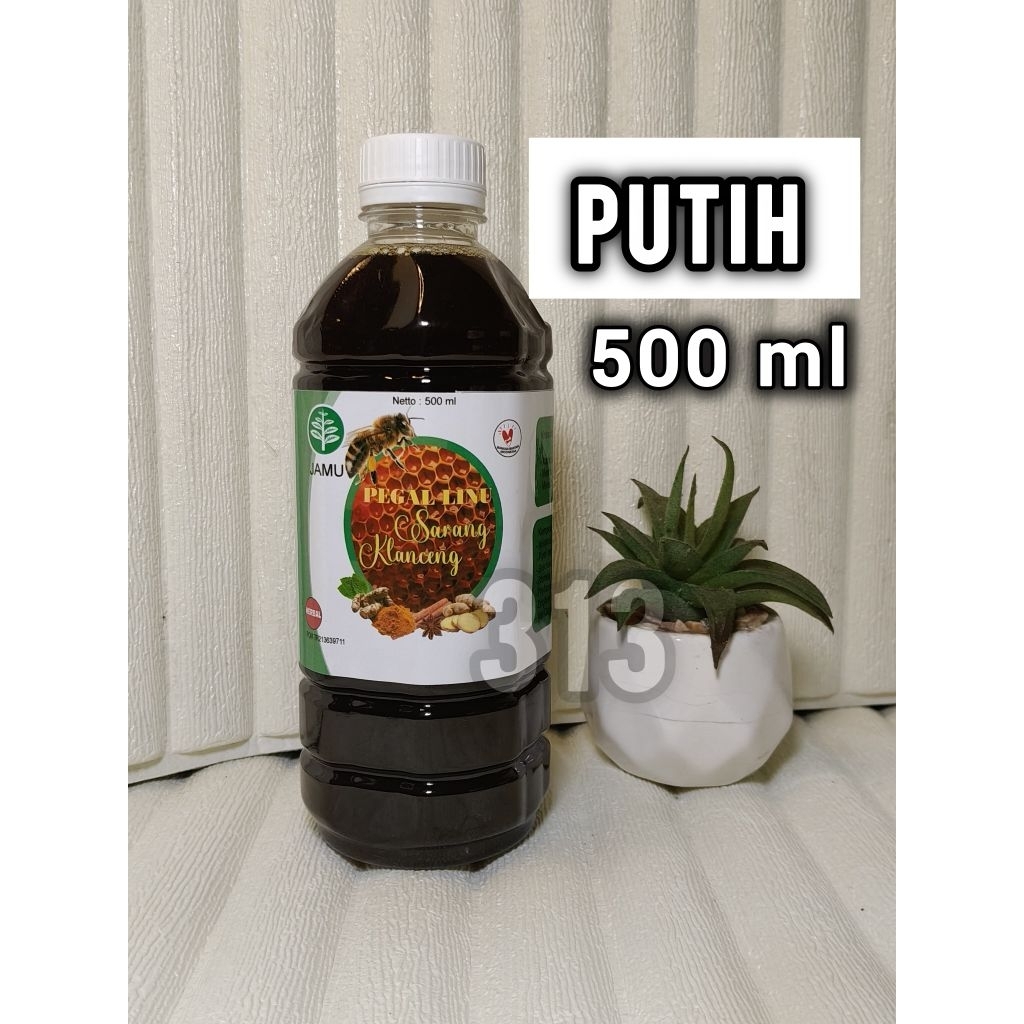 JAMU HERBAL RAJA MADU KLANCENG PLUS (PUTIH) 500ml  EXP 31-12-2027