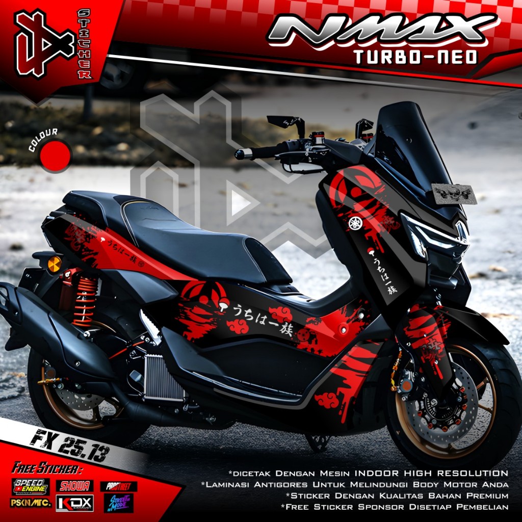 (COD) TERBARU Decal Stiker Motor Yamaha Nmax TURBO NEO S New 2024 2025 Full Body - Decal Modifikasi 