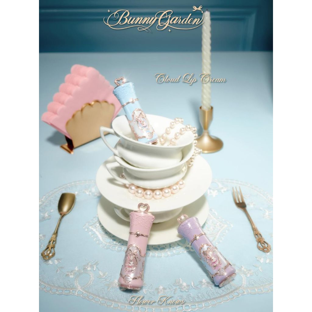 [PO] Flower Knows Bunny Garden Cloud Lip Cream