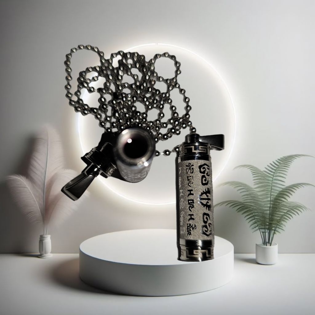 Kalung Liontin Silver Etnik