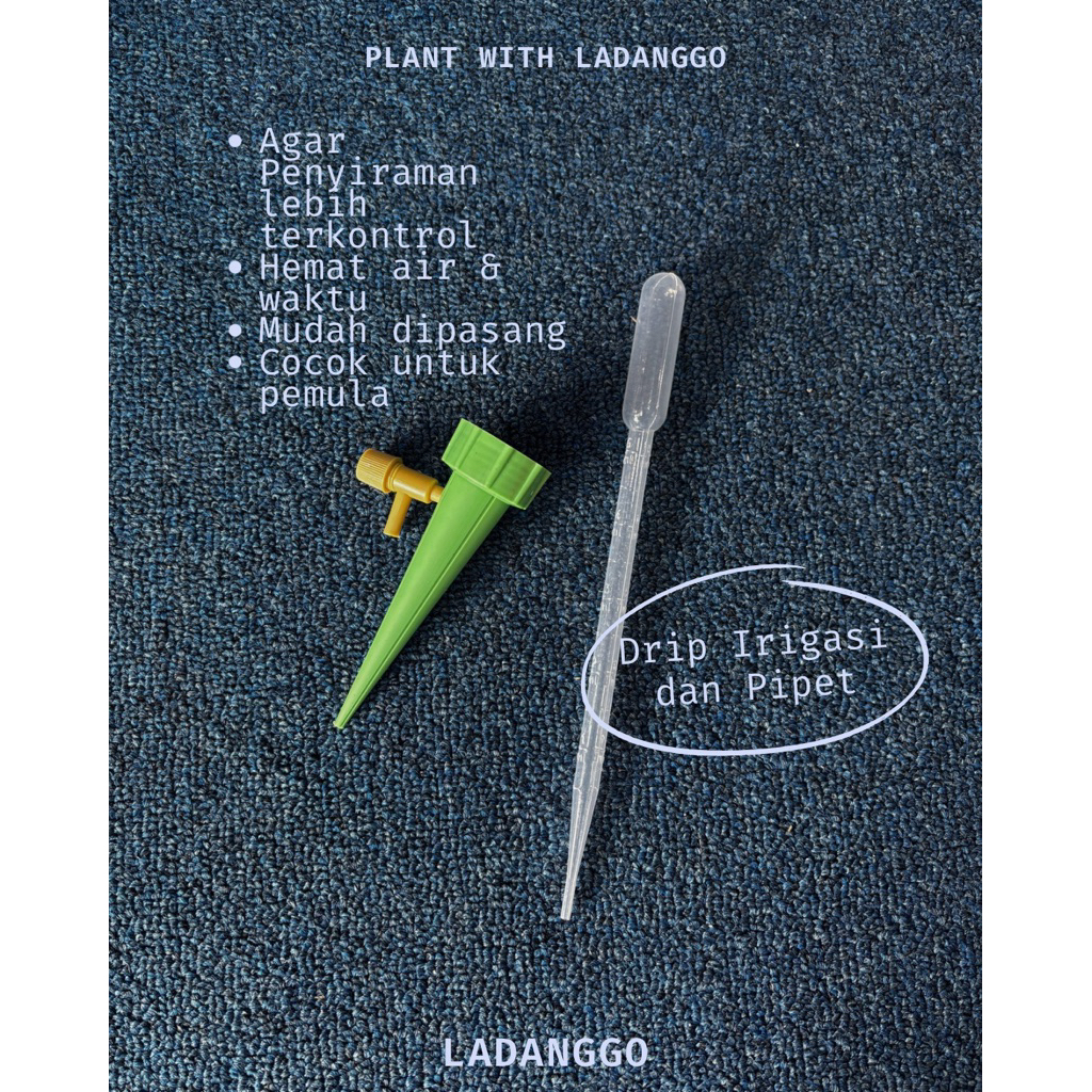 Drip Irigasi Tanaman | Pipet Tanaman