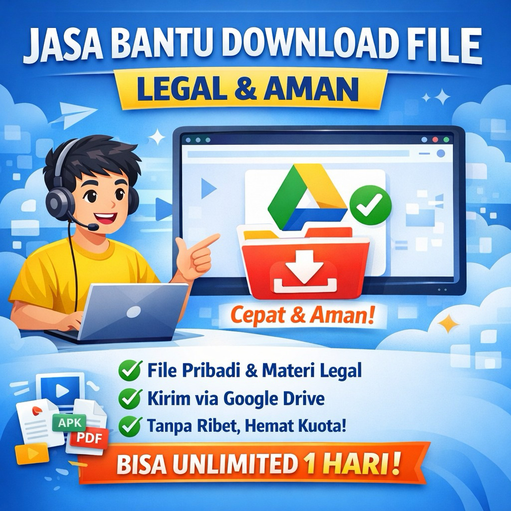 Jasa Bantu Download File Legal dan Aman