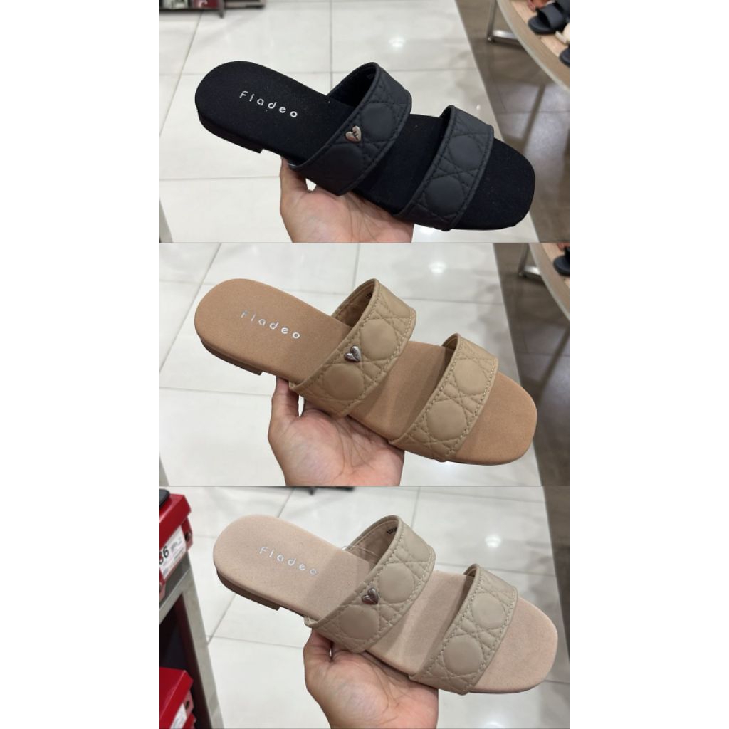 Fladeo Shoes ORIGINAL. Sandal Teplek Wanita
