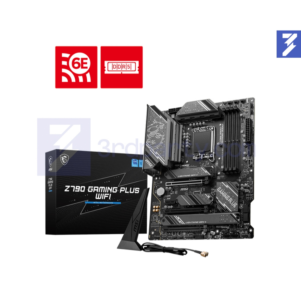 MSI Z790 GAMING PLUS WIFI - Intel Z790 DDR5 Raptor Lake Motherboard