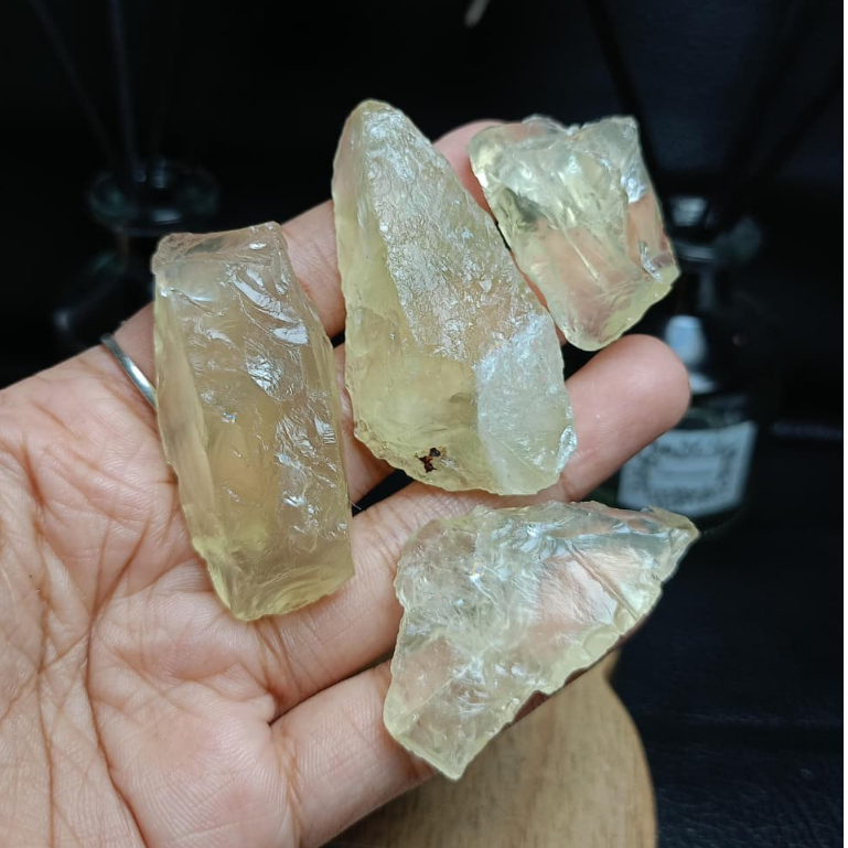 Rough Citrine Gemmy (4)