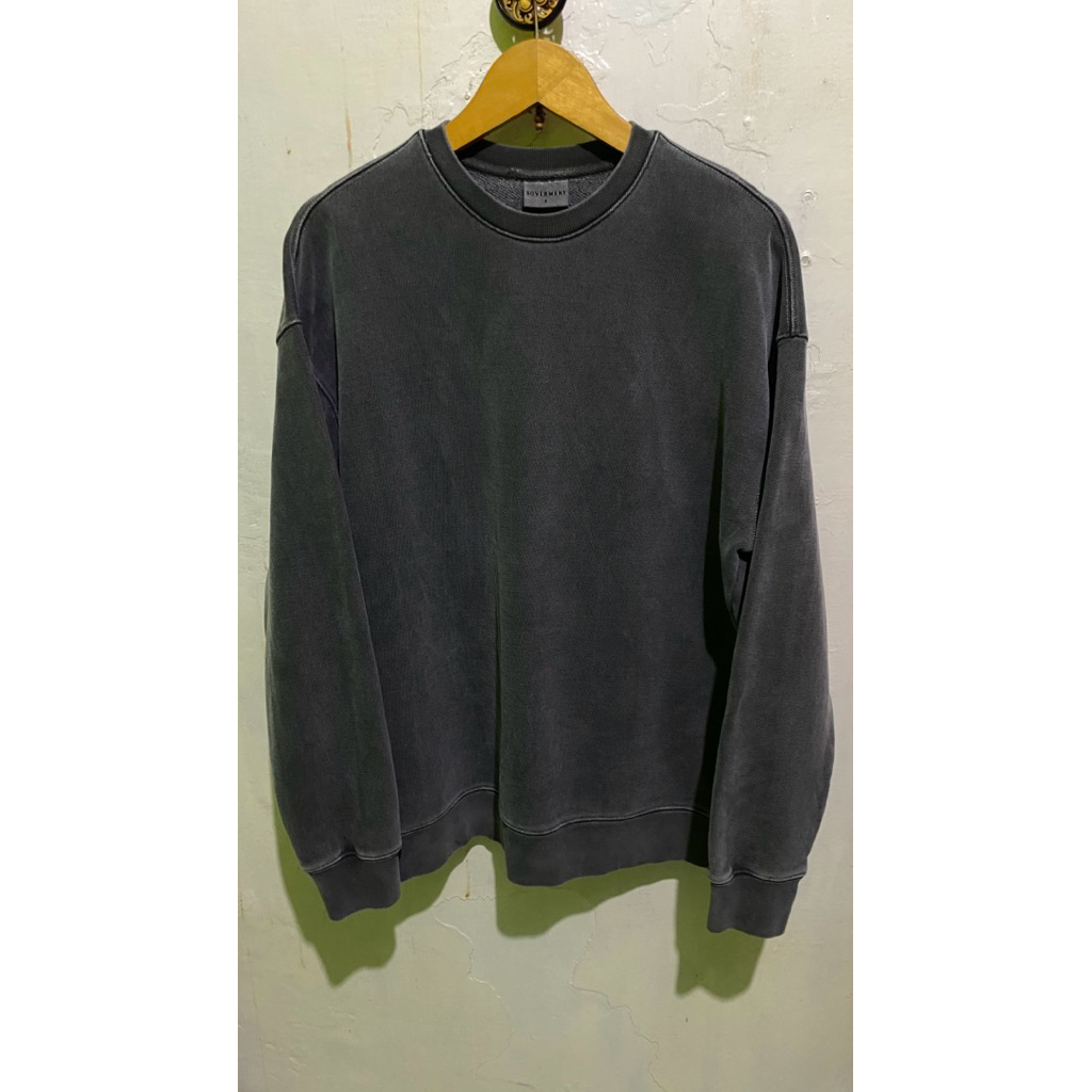 Crewneck soverment grey wash faded