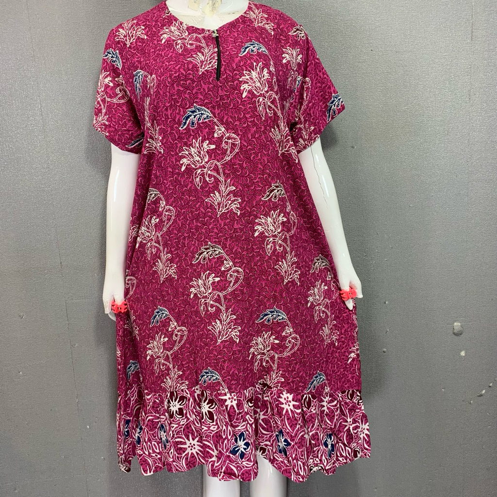 BunnyNightie - Sutra Ungu Daster Diva Model | Daster Sutra Ungu | Daster Batik Solo | Hengky | Kenca