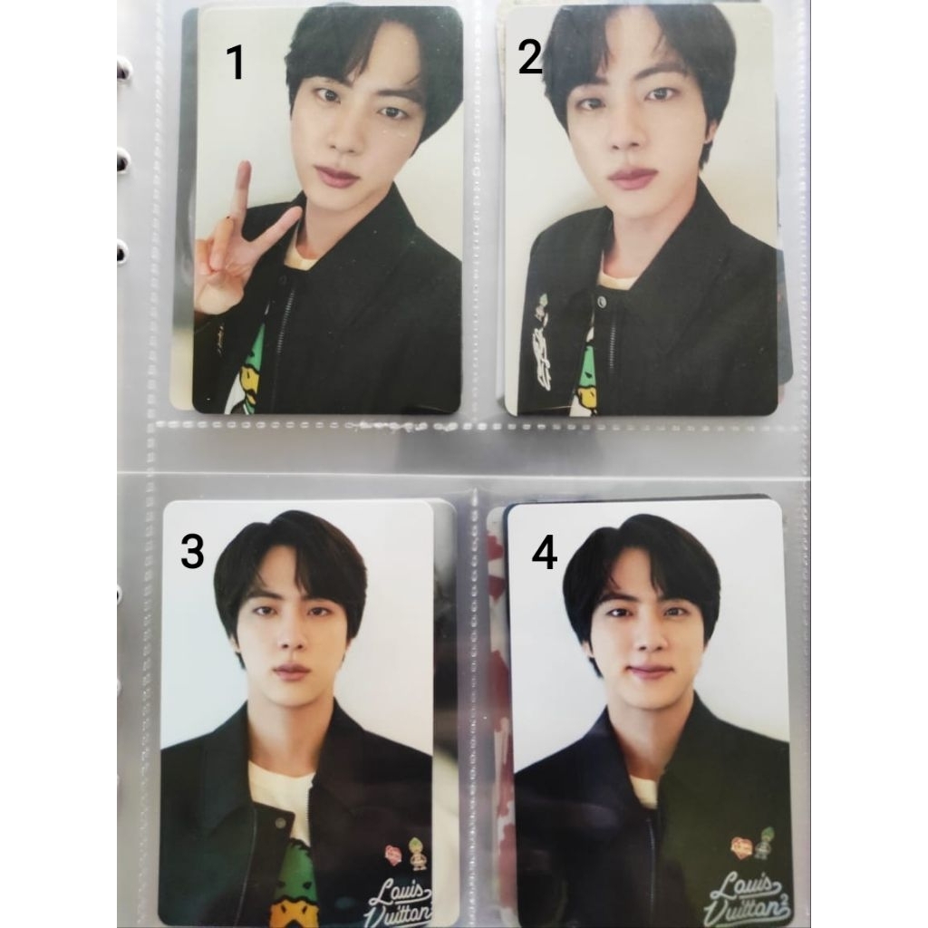 Photocard official Dicon BTS Jin