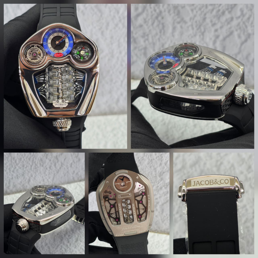 Jam Tangan Jacob&Co Bugatti Swiss Quartz Super Clone Quality