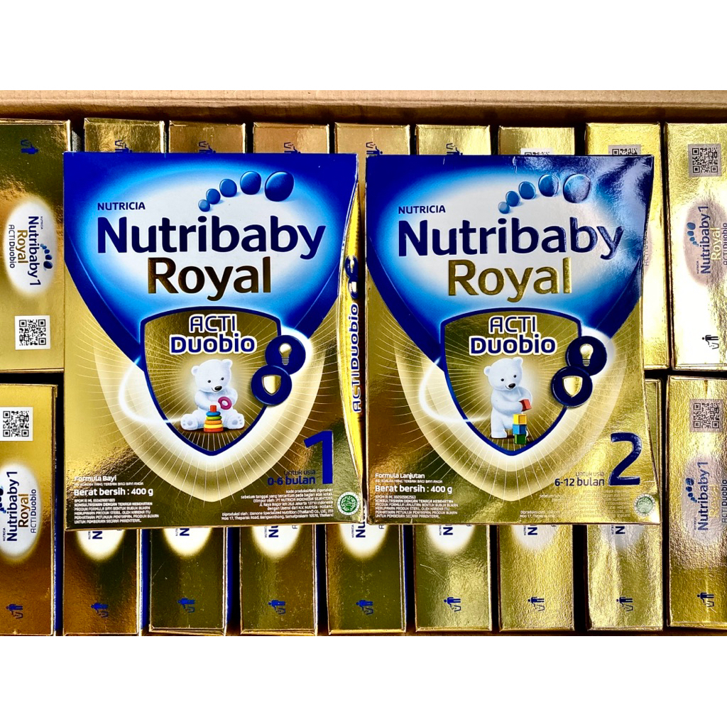 Nutricia Nutribaby Royal 1 & Nutribaby Royal 2 400gr
