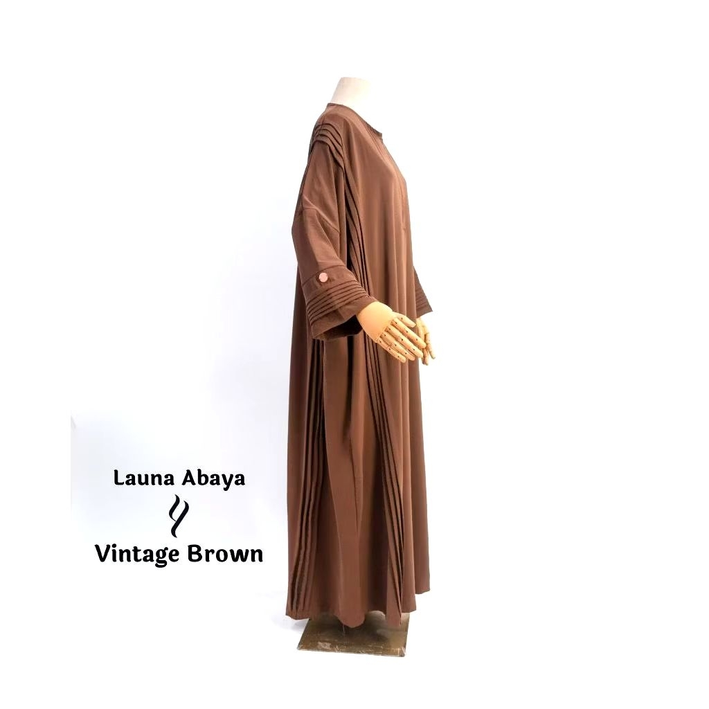 PRELOVED Launa Abaya Plated Naeem Yarka