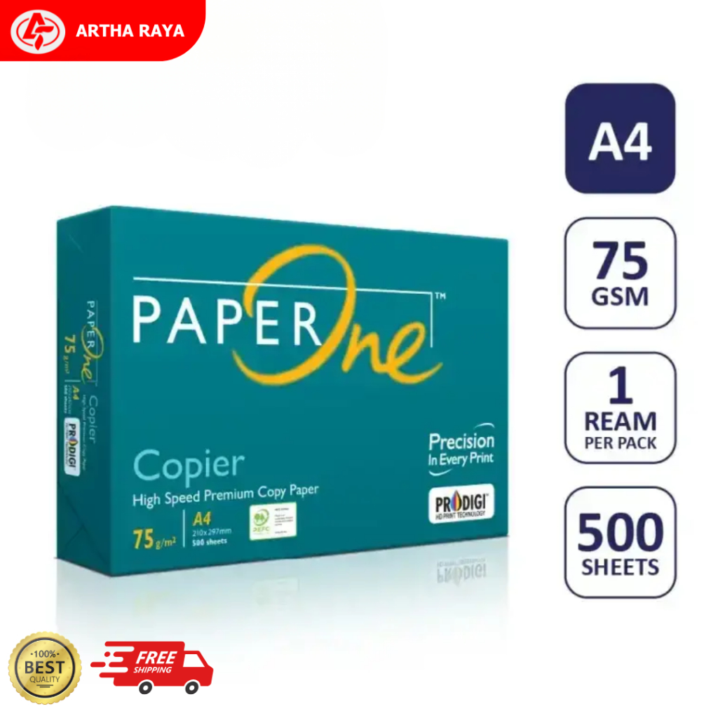 Kertas A4 Paperone 75 Gram (1 Rim)
