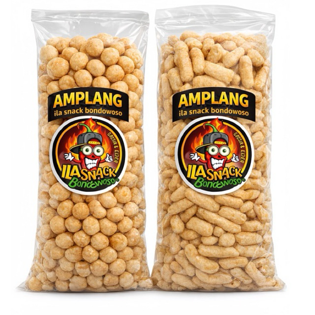 1 KG Kerupuk ikan tenggiri / amplang ikan tenggiri