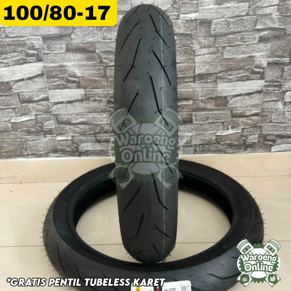 [FREE PENTIL TUBELESS] BAN ASPIRA PREMIO SPORTIVO RS 01 SOFT COMPOUND TUBELESS RING 17 BAN MOTOR UKU