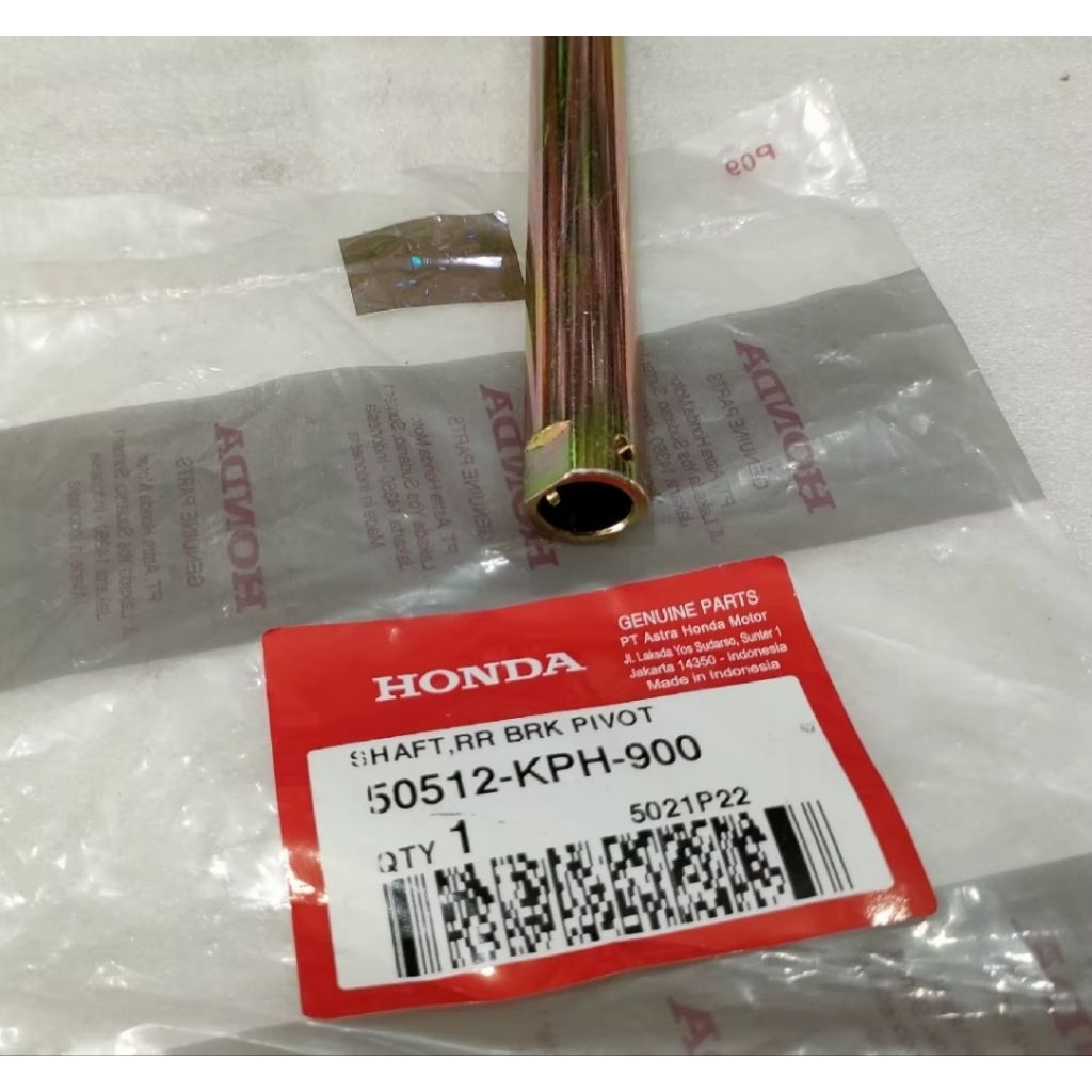 50512-KPH-900 Pipa As Standar Tengah Karisma Revo Supra X125 ORI AHM