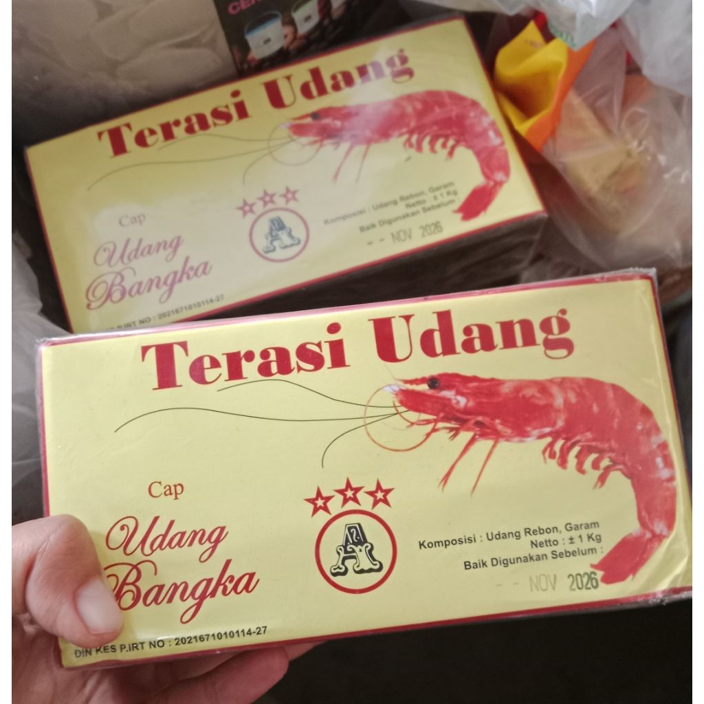 Terasi Bangka 1kg asli