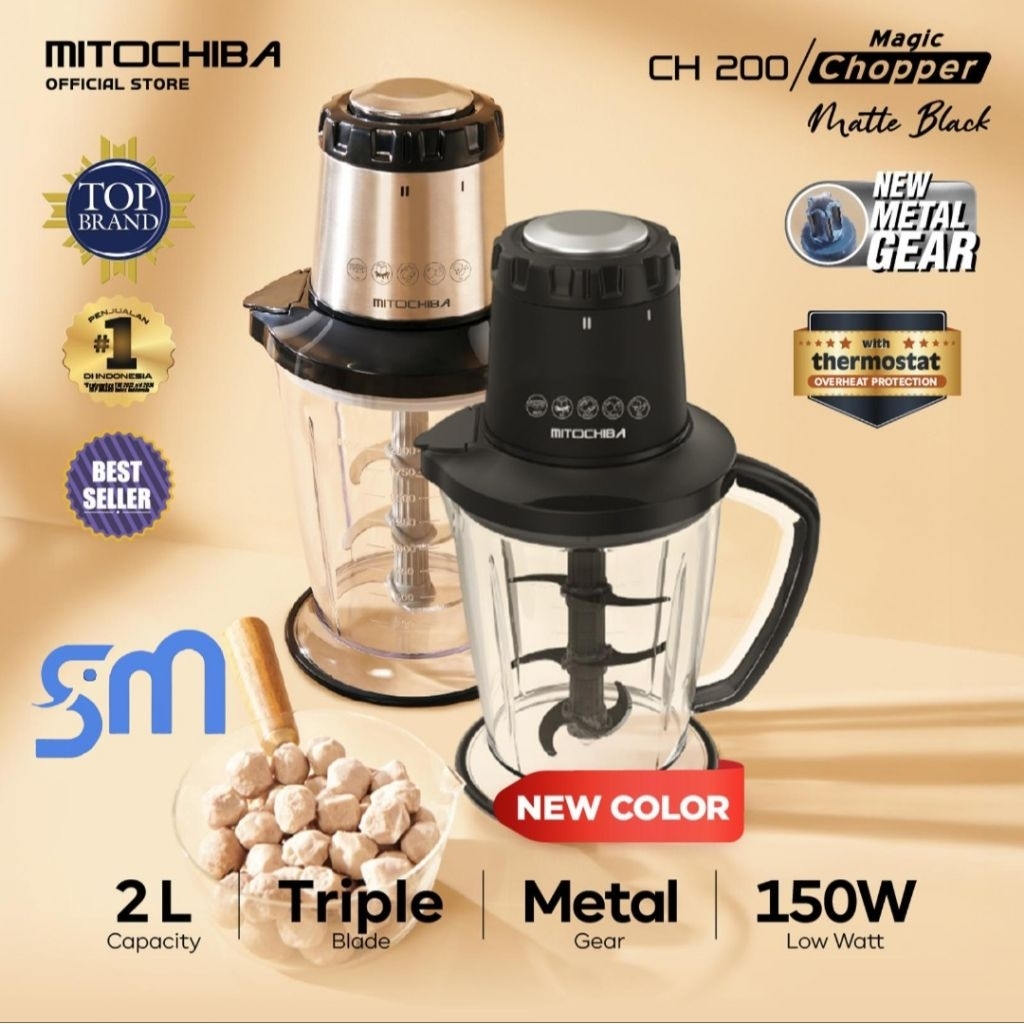 Chopper Mitochiba Magic food chopper CH-200 blender CH200