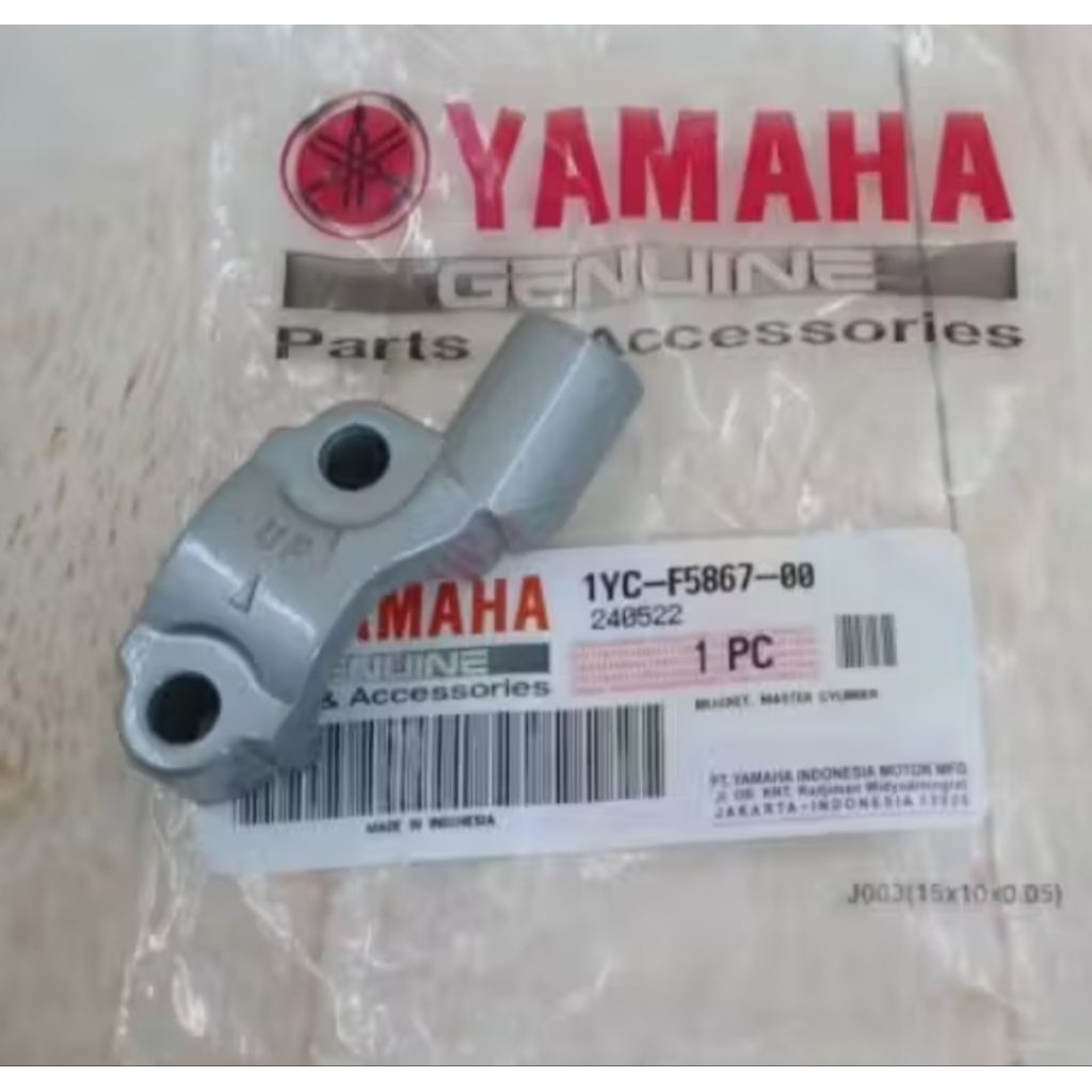 Breket Dudukan Spion Master Rem Kanan Yamaha Fino FI 115 125 Original 1YC-F5867-00