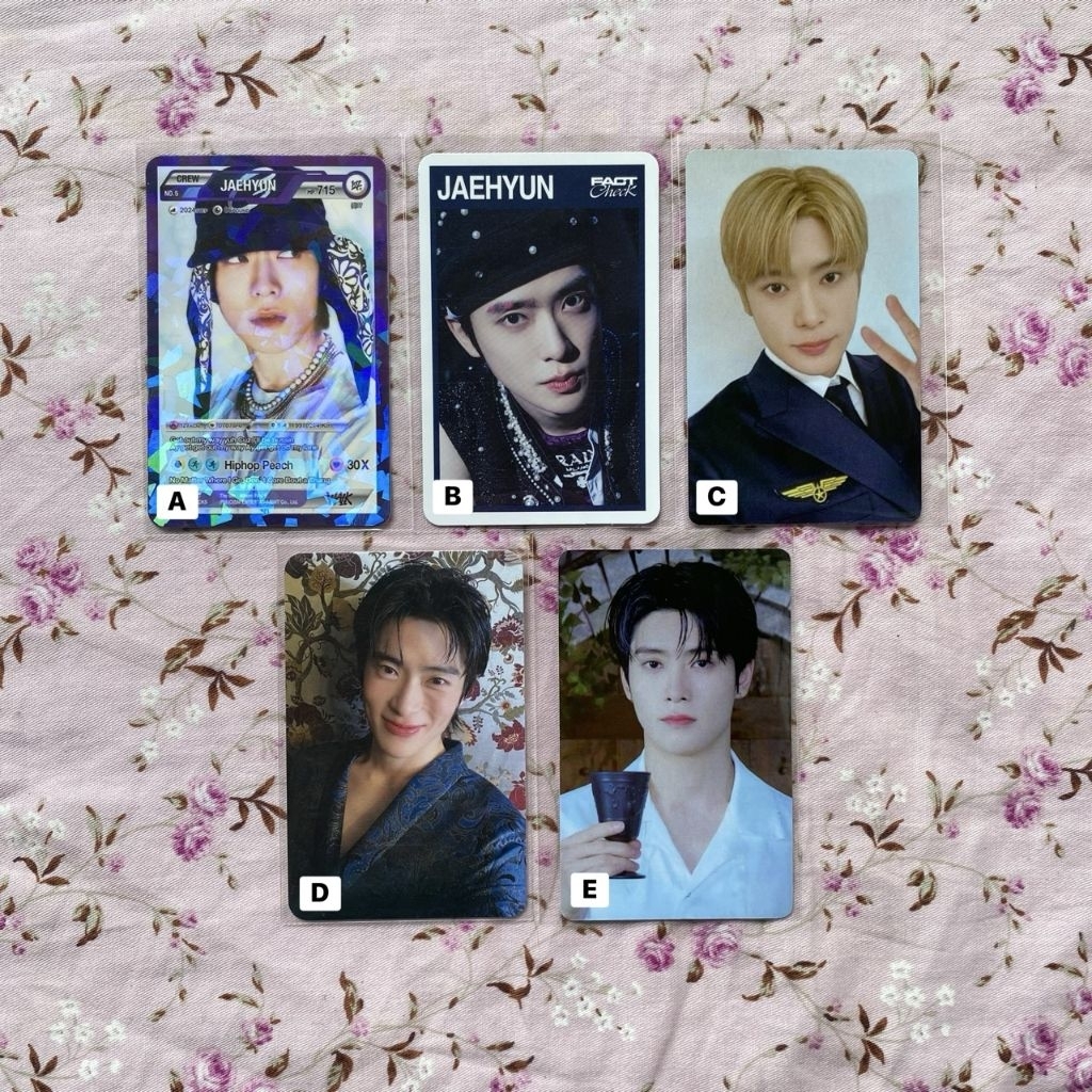 Official photocard jaehyun lucky draw money clip day 1 day 2 applemusic walk nct 127 jaehyun the fir