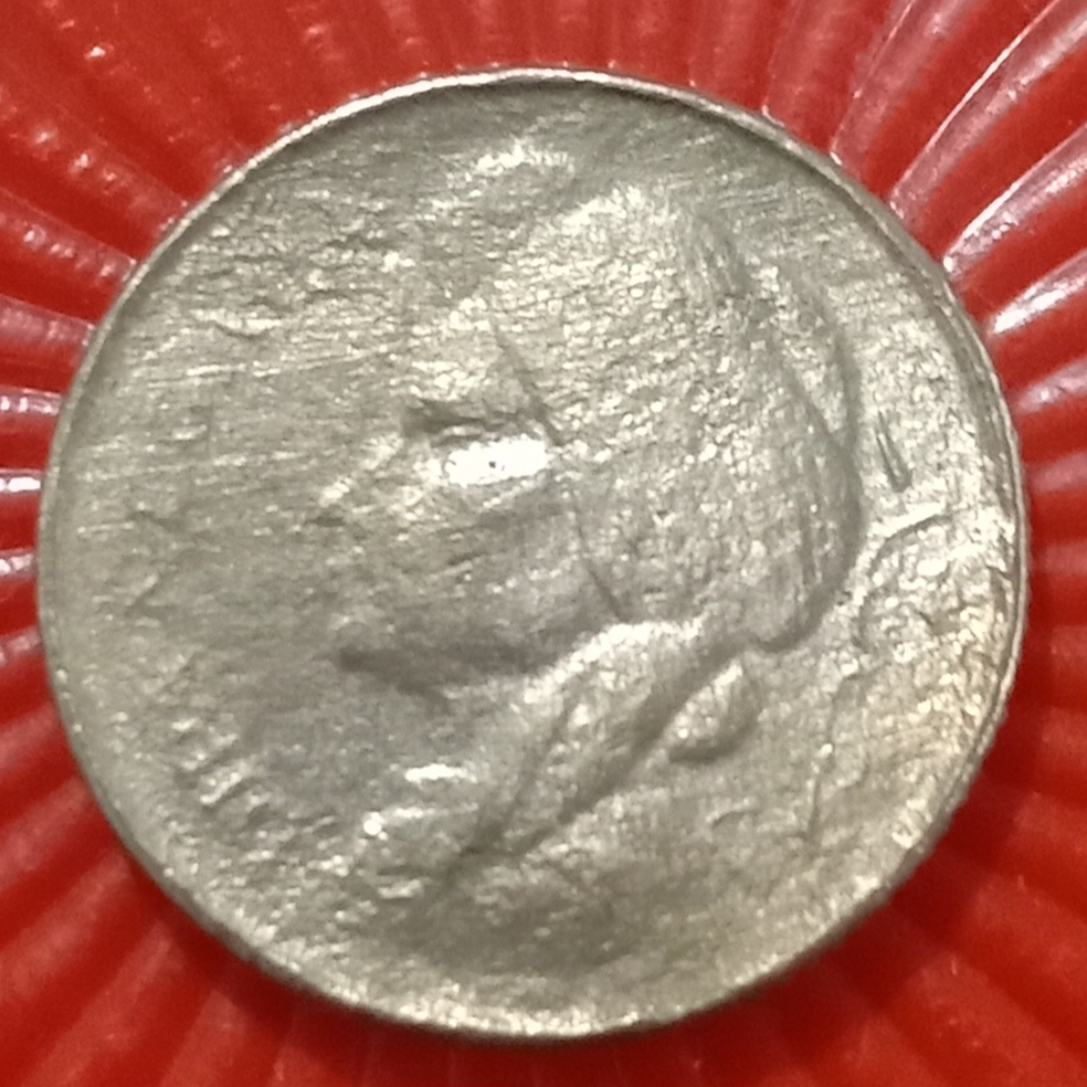 Koin Kuno 50 Sen Pangeran Diponegoro Tahun 1952 Original / Koin Lama Indonesia Era RIS / Benda Antik