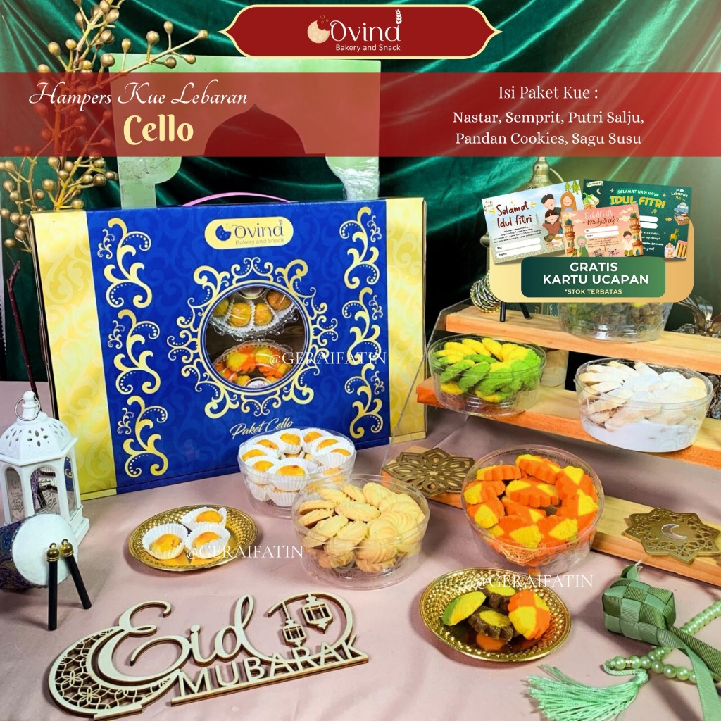 Cuci Gudang Paket Kue Lebaran Parsel Lebaran Paket Kue Kering Lebaran Bellarosa Berkah / Paket Kue
