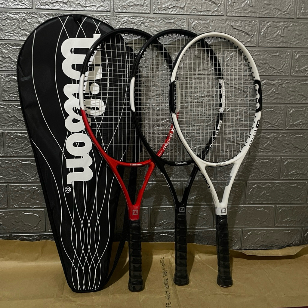 RAKET TENIS WILSON NCODE SIX TWO + SENAR FREE TAS