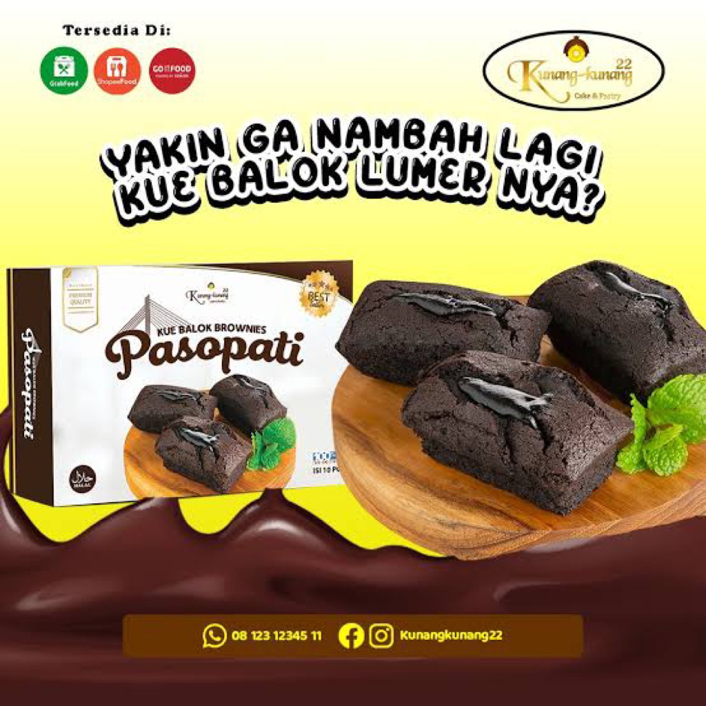 Kue balok lumer pasopati (chat untuk ketersediaan)