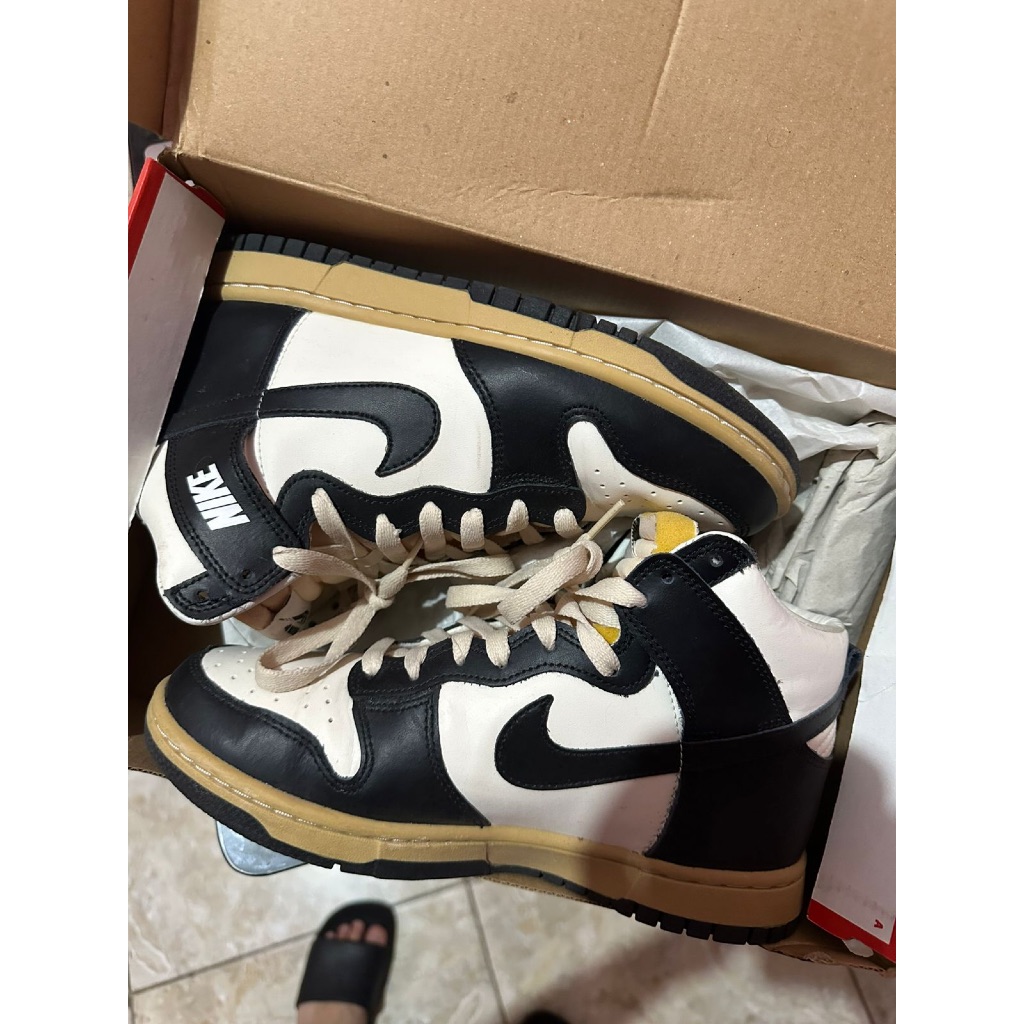PRELOVED NIKE DUNK HIGH RETRO VINTAGE PANDA