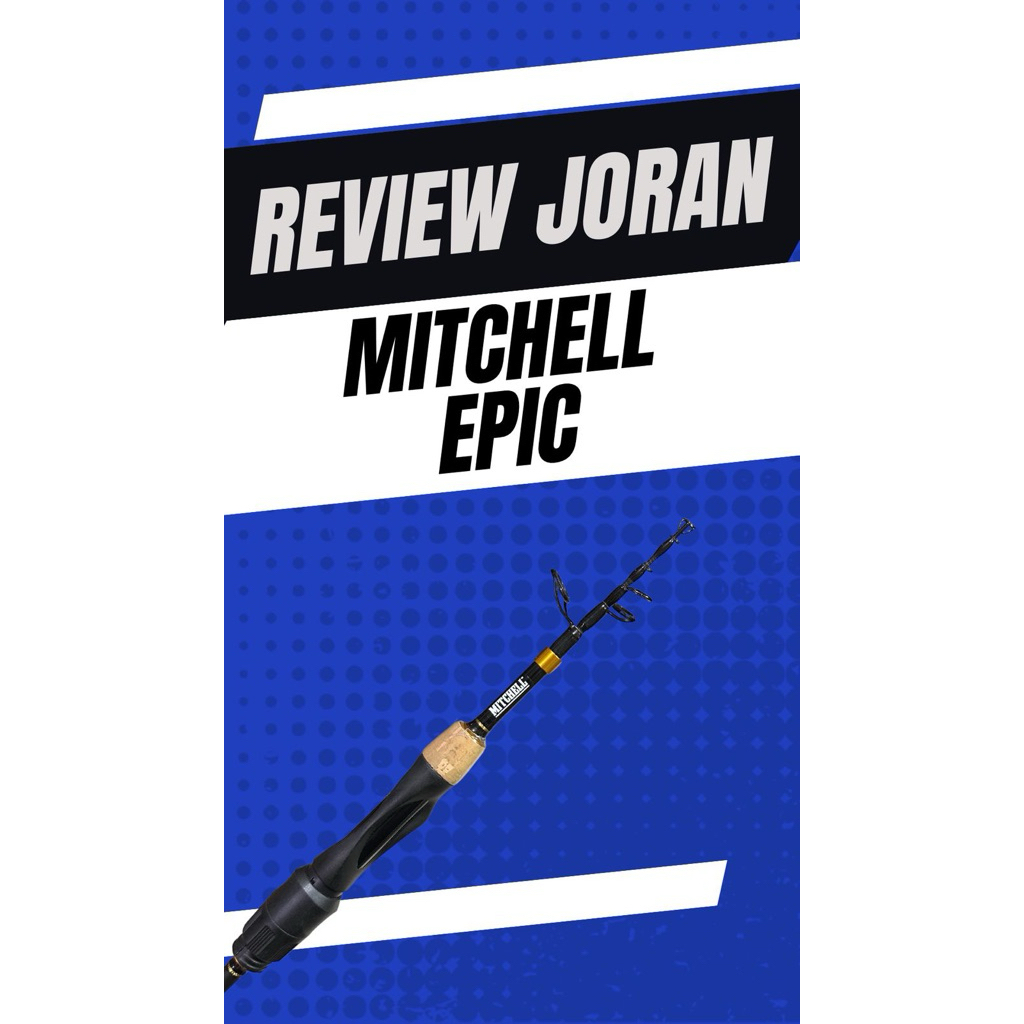 MITCHELL ROD EPIC R TELESCOPIC SPINNING JORAN TELESKOPIK URBAN STREET FISHING 120CM 150CM 180CM 198C