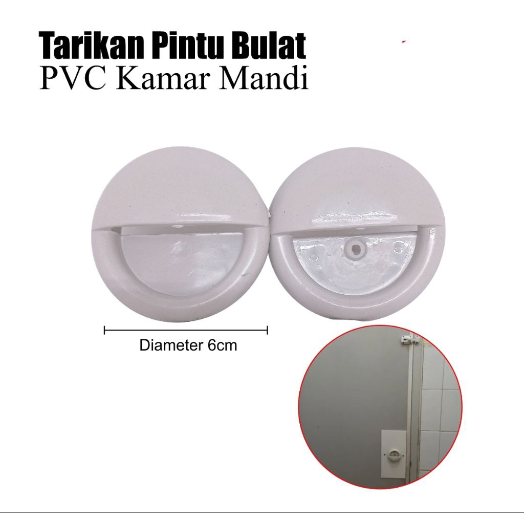 Tarikan Pintu PVC Kamar Mandi