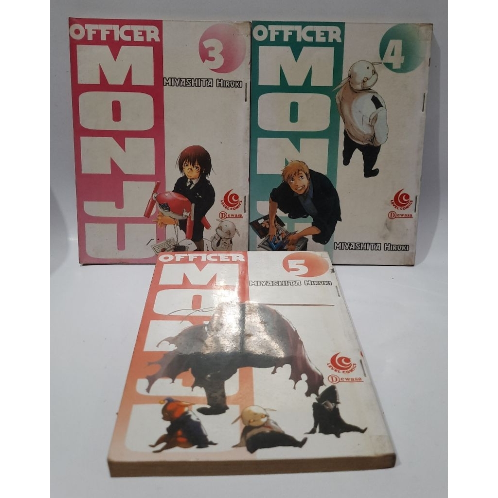 Komik Officer Monju 3 4 5