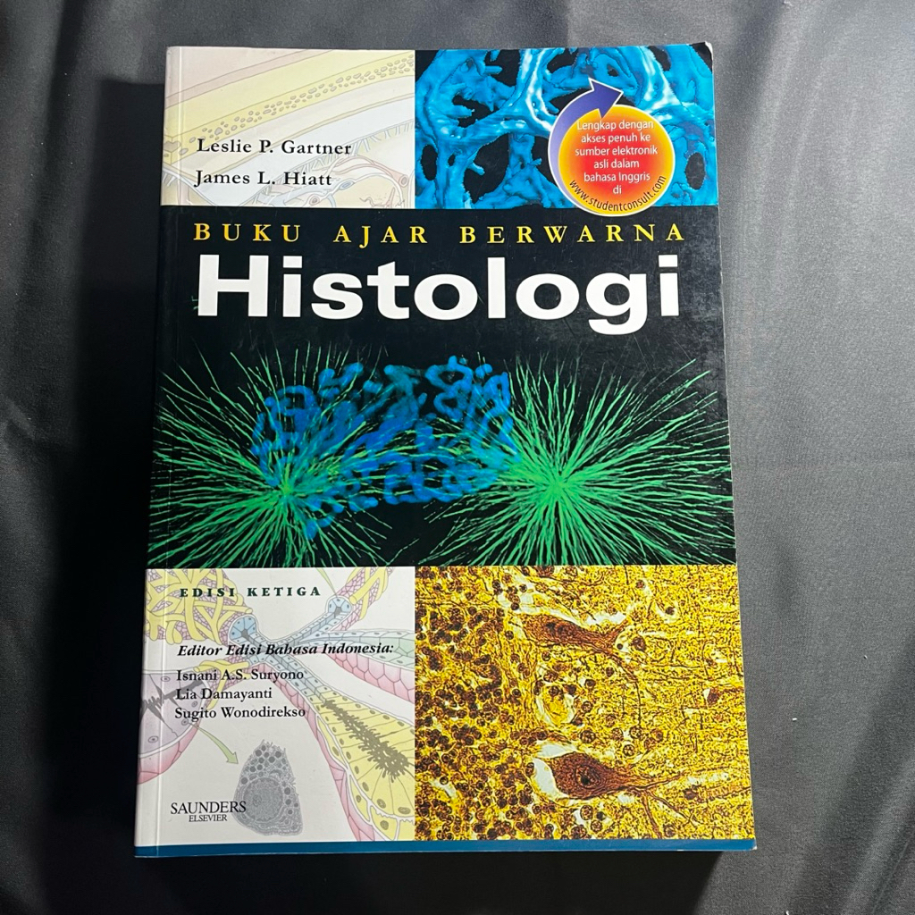Buku Ajar Berwarna Histologi Edisi 3 Gartner ORIGINAL