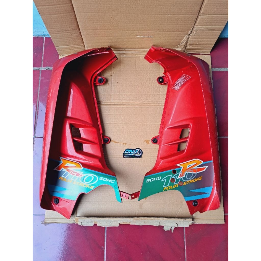 dek sayap bodi depan shogun 110 shogun kebo merah original copotan