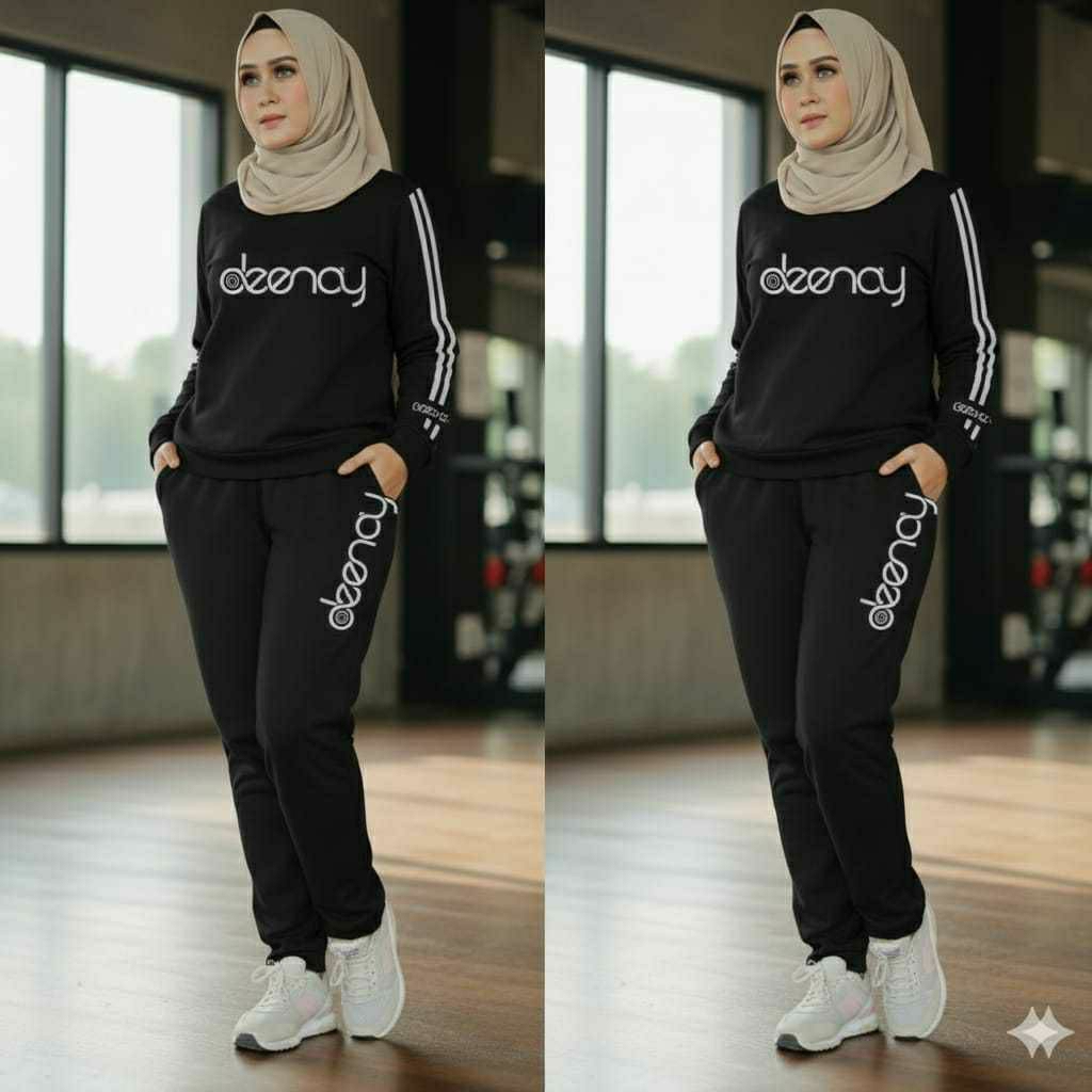 olivia training / setelan olahraga wanita / setelan wanita muslimah / setelan training wanita